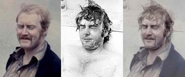 Phil Ackrill AKA Faul ( Faux Paul McCartney ) before after